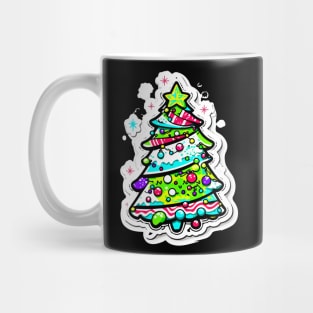 Kawaii Christmas Tree Mug